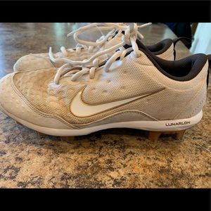 COPY - Nike White Softball Cleats